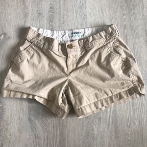 Khaki shorts size 4